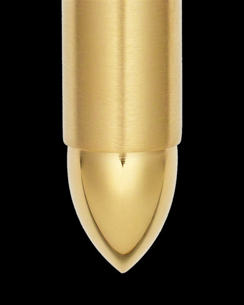 Gold Bulleted Stainless Cremation Pendant