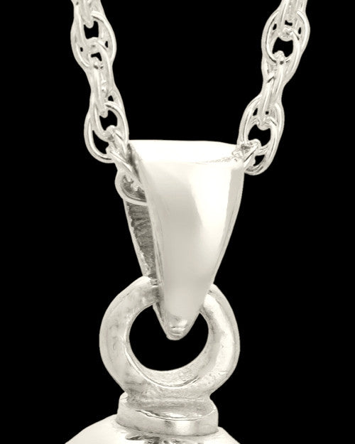 Urn Pendant 14K White Gold Caress Keepsake