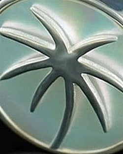 Memorial Locket Sterling Silver Tropical Keepsake