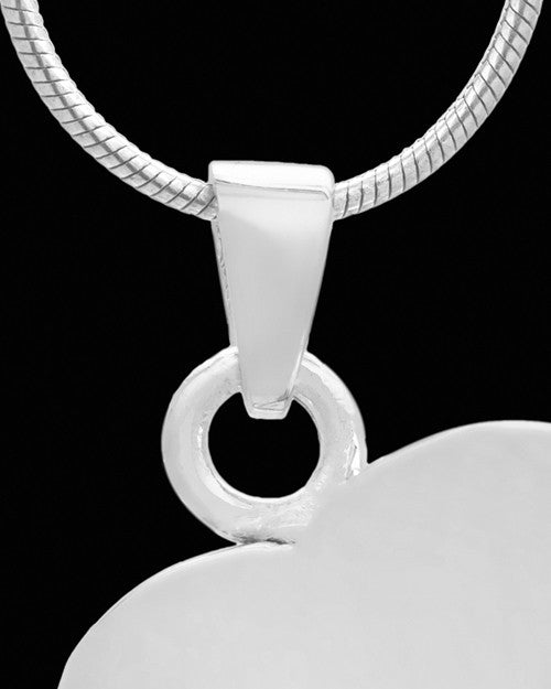 Necklace Urn Sterling Silver Memory Heart