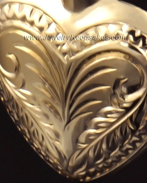 Ash Jewelry 14K Gold Darling Heart
