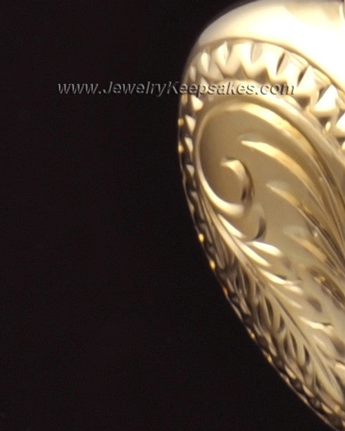 Ash Jewelry 14K Gold Darling Heart