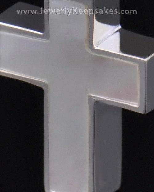 Memorial Keepsake Jewelry Sterling Silver Pearly Cross