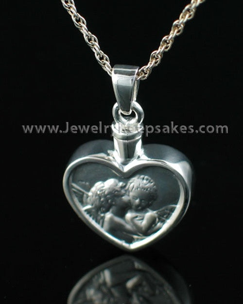 Memorial Pendant Sterling Silver True Love Keepsake