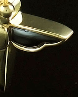 Jewelry Urn 14K Gold Night Dragon Keepsake