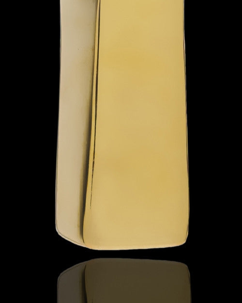 Memorial Locket Gold Vermeil Parchment Cross Keepsake