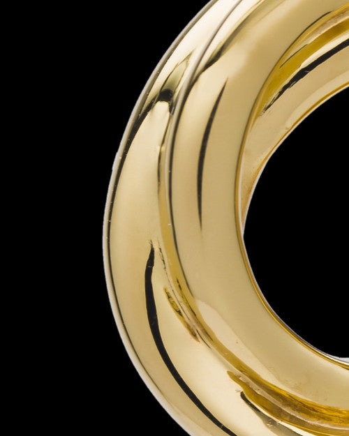 Urn Pendant Gold Plated Ringed Eternity