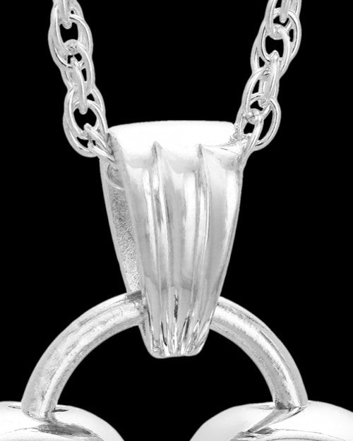 Cremation Keepsake Sterling Silver Loyalty Heart