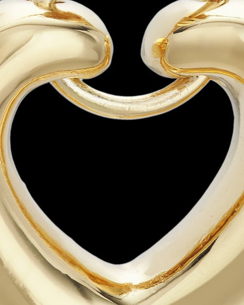 Cremation Keepsake Gold Vermeil Loyalty Heart