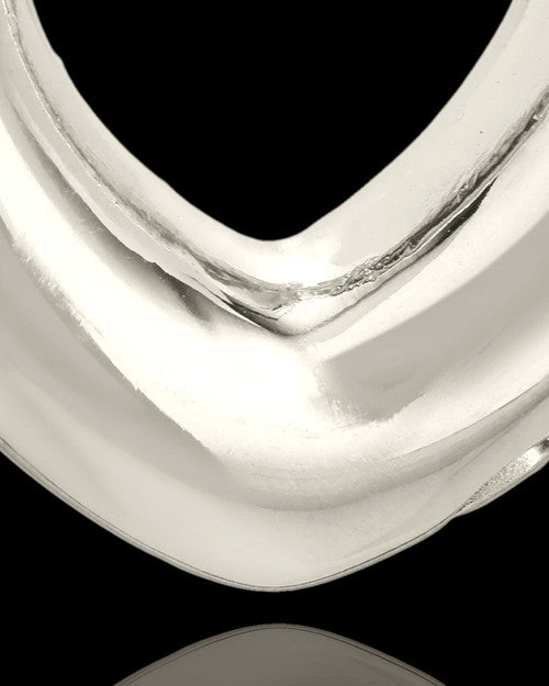 Cremation Keepsake 14K White Gold Loyalty Heart