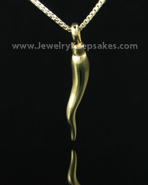 Cremation Keepsake Gold Vermeil Bellisimo