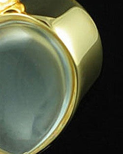 Cremation Locket Gold Plated Starry Heart