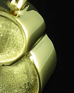 Jewelry Urn Blossom - Gold Plated - Engravable