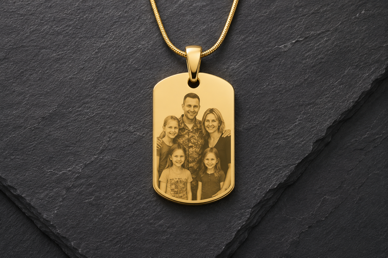 Photo Engraved Jewelry